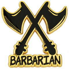 Fine Art Class Pins: BARBARIAN